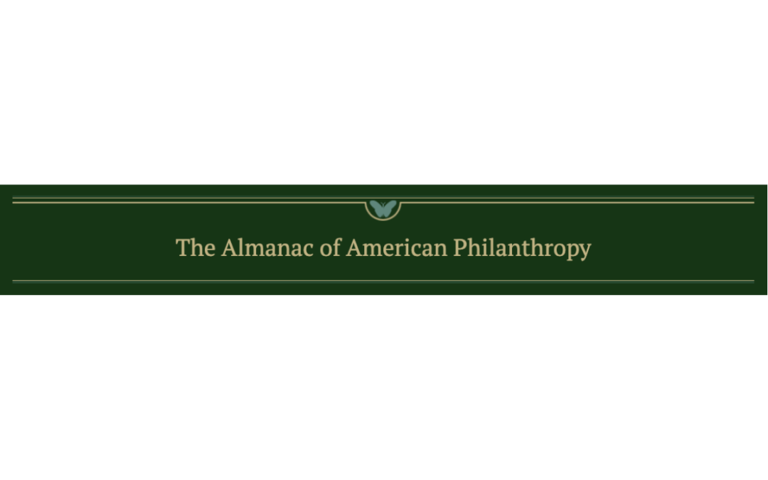 More for Funders: The Almanac of American Philanthropy, from the Philanthropy Roundtable