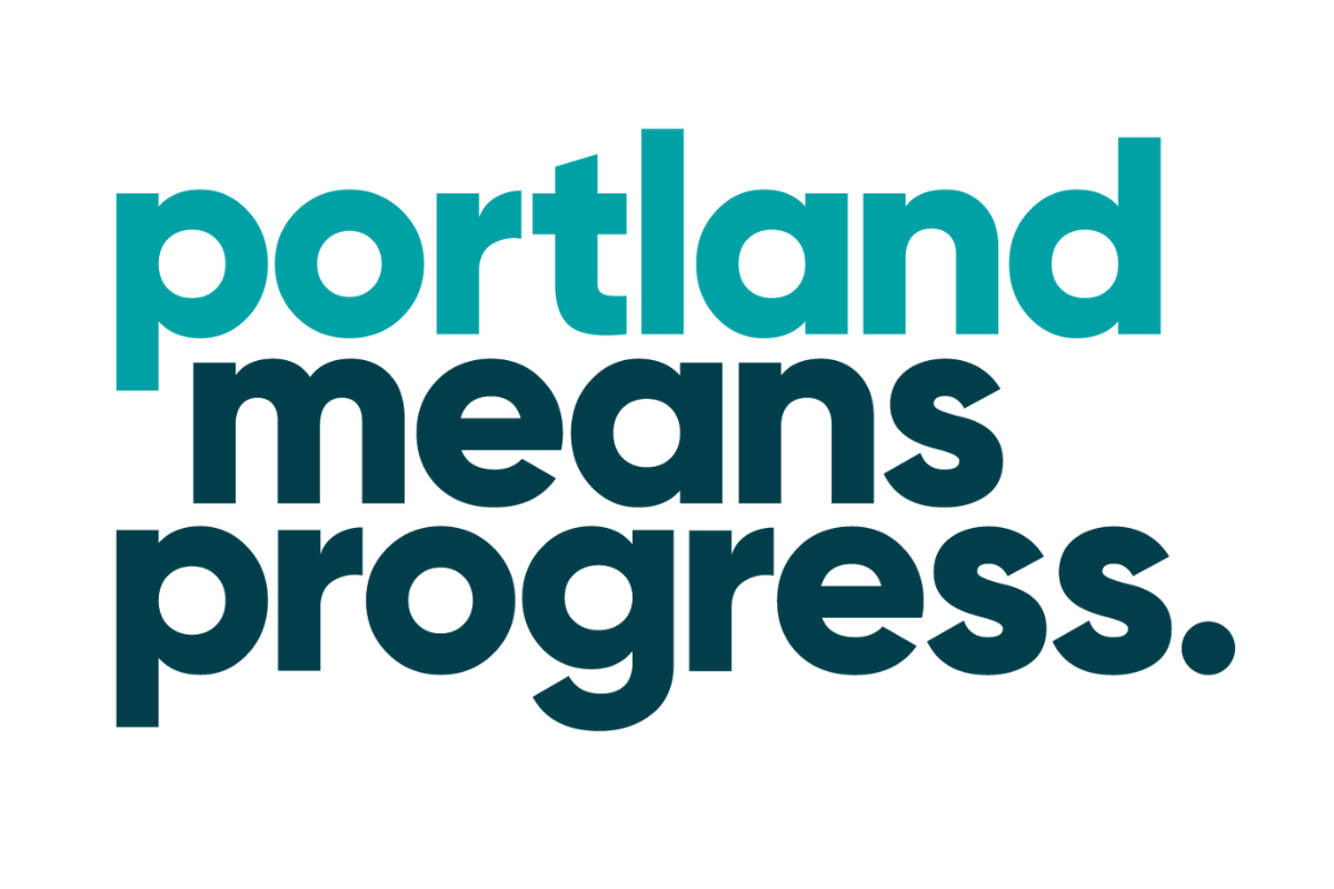 Portland Means Progress logo